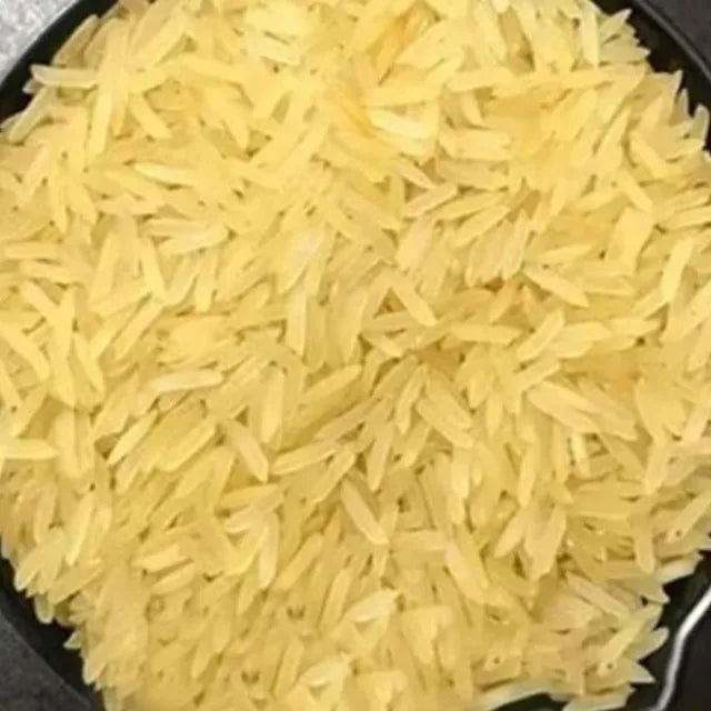 1401 Golden Sella Basmati Rice Premium Aged Long Grain Aromatic Parboiled Export Quality Bulk Supply from Saanvisha Global India