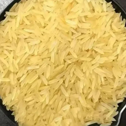 1401 Golden Sella Basmati Rice Premium Aged Long Grain Aromatic Parboiled Export Quality Bulk Supply from Saanvisha Global India