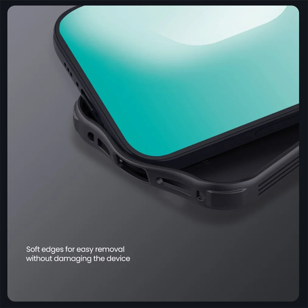 NILLKIN For iPhone 17 Pro Max / 17 Pro MagSafe Case CamShield Pro Magnetic Charging Slide Camera Cover For iPhone17 / Air