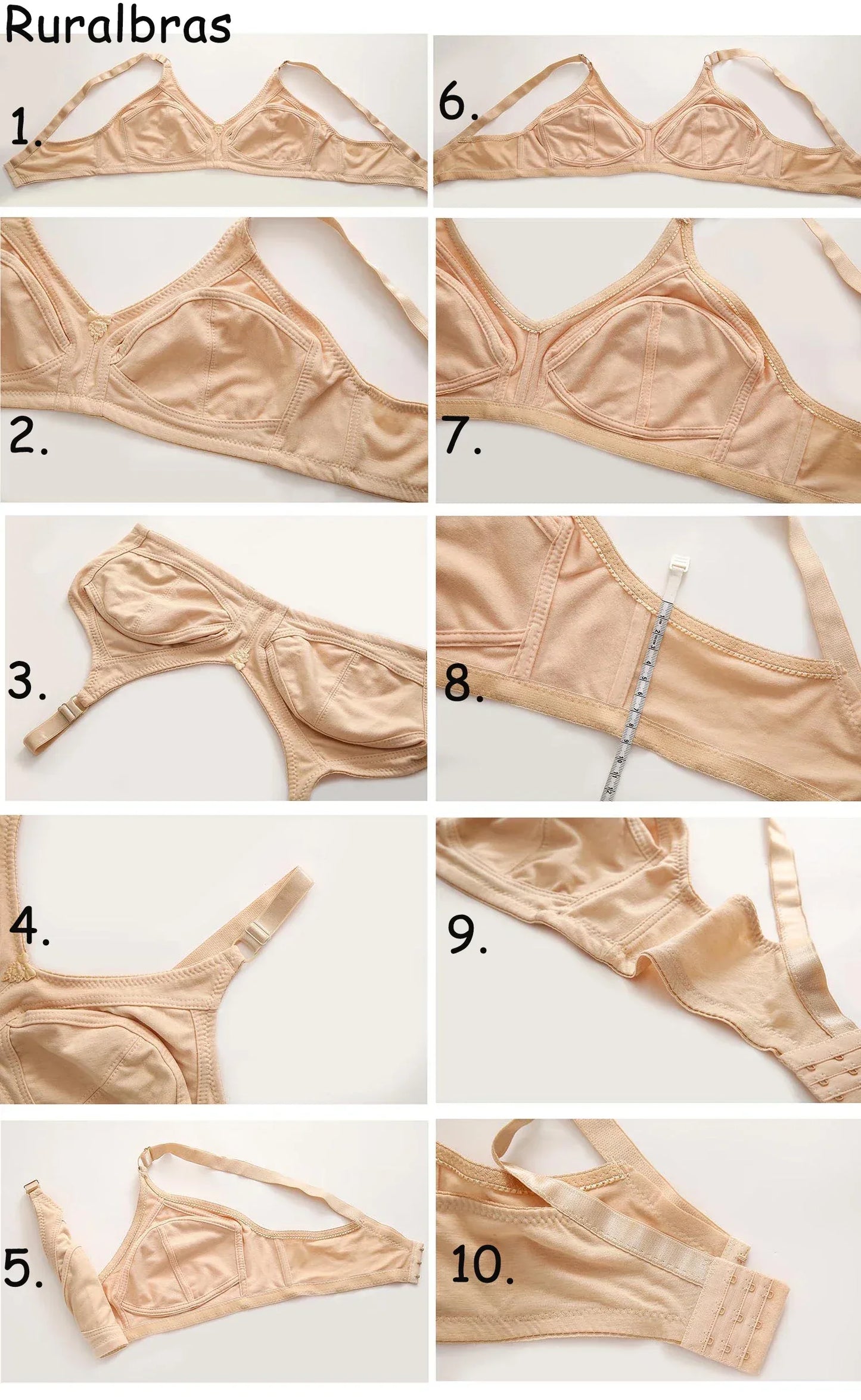 Ruralbras Sexy Women's Bras Wireless Full Coverage D/E/F for Plus Size Non Padded Comfort Soft Bra Minimizer Top Female Lingerie