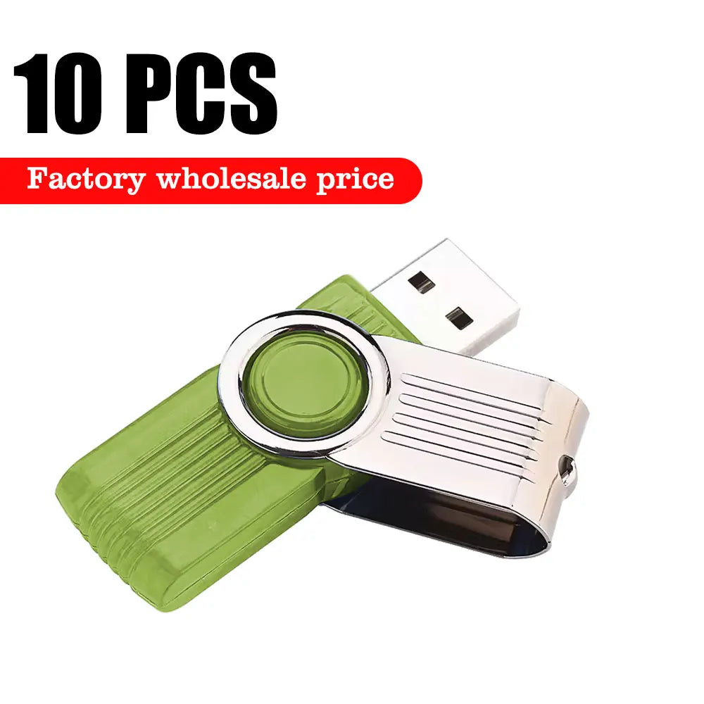 10PCS/lot Pen Drive 8GB 4GB 2GB 1GB USB Flash Drive 16GB Flash Disk 128MB 256MB 512MB Memory Flash Disk 2.0 Free Custom Logo