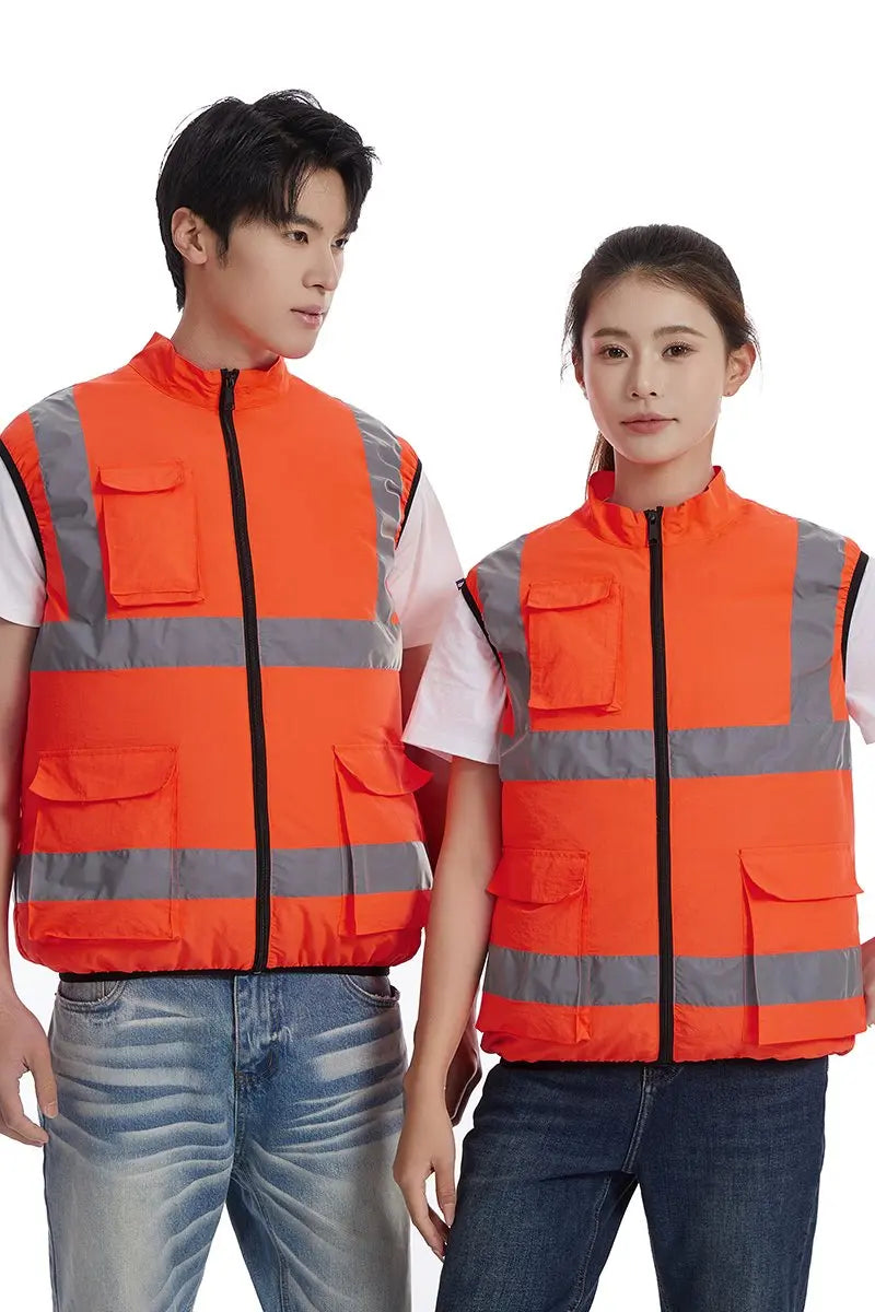 AKOOUS 6500 RPM 12V/5V USB 3-Fans Cooling Vest Air Conditioned Clothes Men Women Outdoor Work Fishing Body Cooling Jacket
