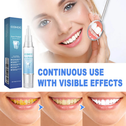 Damaged Gum Repair Care Gel Deep Cleaning Effectively Removes Yellow Teeth Stains Tartar Fresh Breath Teeth Cleaning Gel 4ml