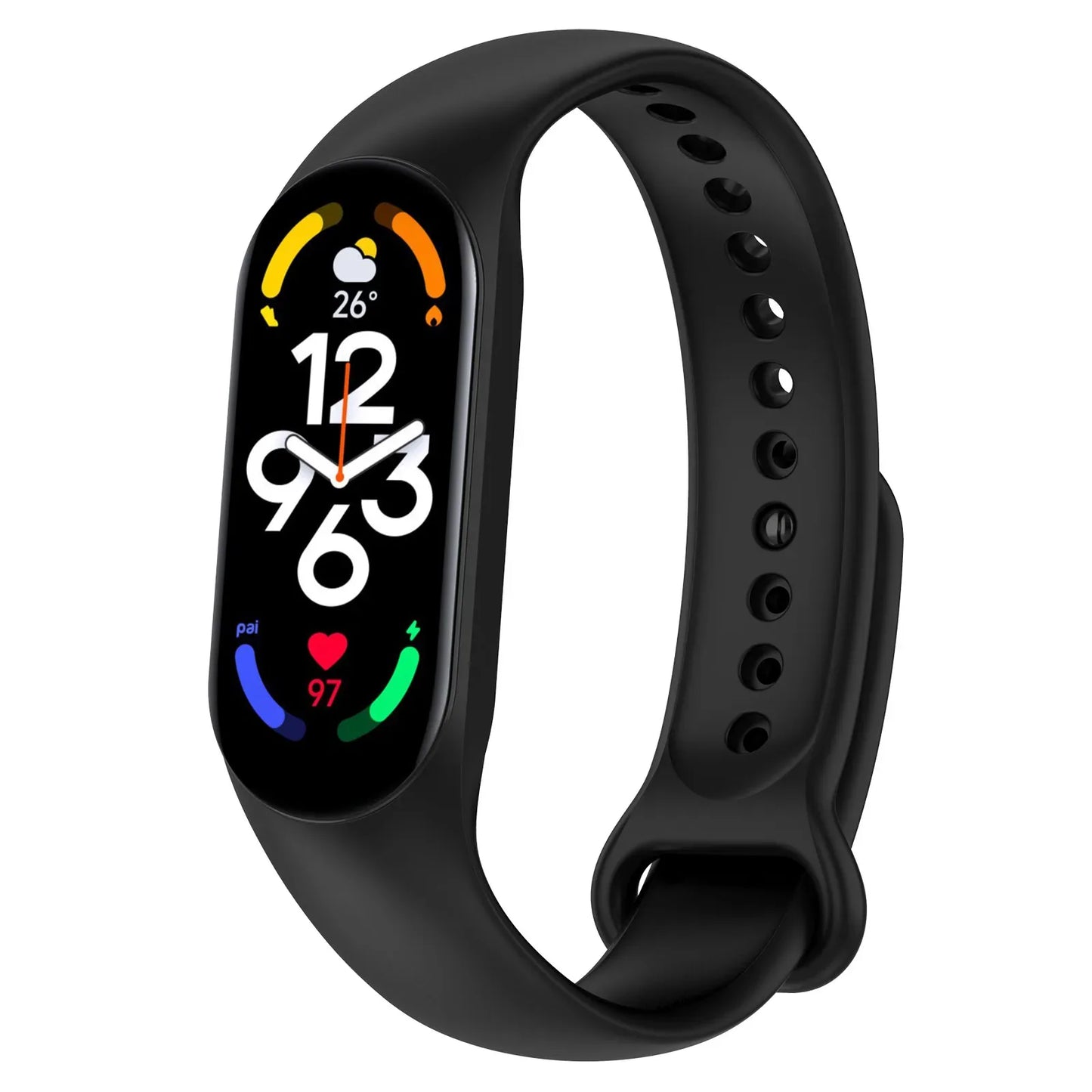 NEW 2022 Watch Strap for Xiaomi Mi Band 7 Wristband Silicone Bracelet Wrist Straps MiBand band7 Smartwatch Accessories