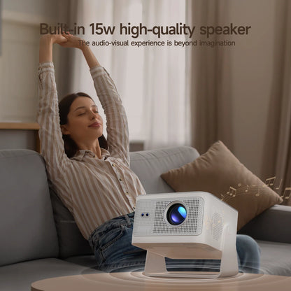 Magcubic Android 14 900ANSI Projector Auto Focus Native 1080P Support 8K With Wifi6 BT5.4 2+16G Portable Movie Outdoor HY350Max