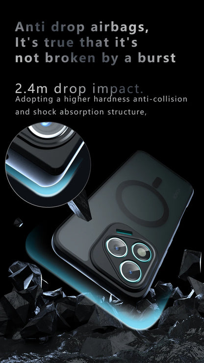 For Magsafe Magnetic Wireless Charging Case For Honor 400 Lite Honor400Lite Shockproof Matte Back Cover Coque