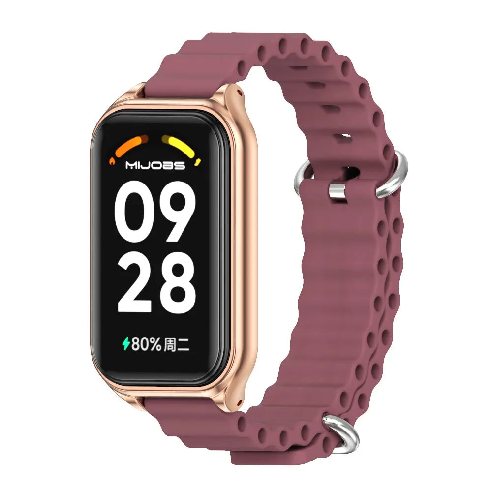Strap for Redmi Smart Band 2 3 Bracelet Silicone Wristband Replacement Accessories Waterproof Watch Band for Redmi Band 2 Correa