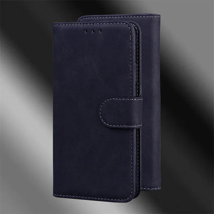 For Xiaomi Redmi 13 Case Solid Color Leather Flip Phone Case for Xaomi Redmi 13 Cover Redmi13 13C 5G Wallet Card Slots Etui
