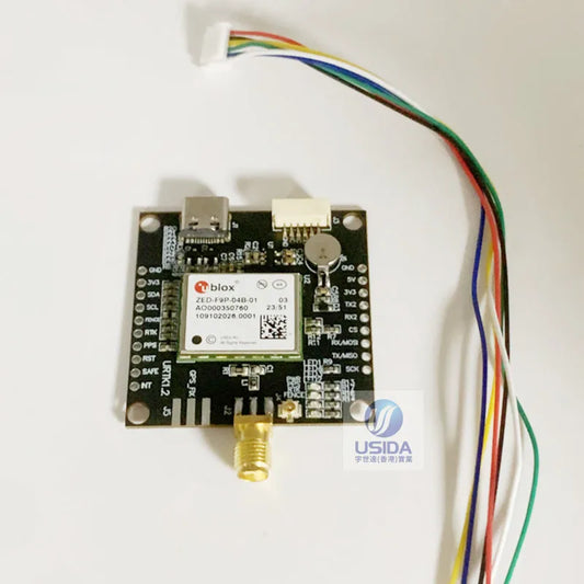 ZED-F9P-04B-01 Excellent Board Works Serial I2C and SPI ESP32 Controlling I2C and SPI UM980 by PDG ibma