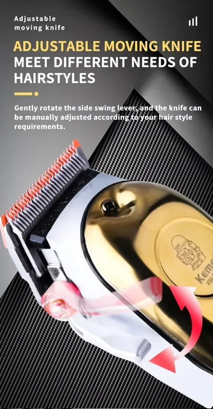 Kemei Professional Electric Hair Clippers Beard Clipper Rechargeable Men's Shaver Hair Trimmer KM-2628 KM-678 KM-2024 Clipper