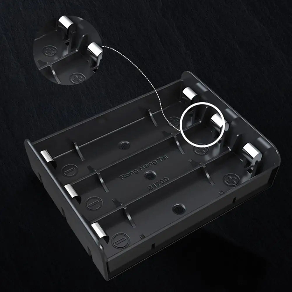 DIY Power Bank Cases For 21700 Storage Box 1p/2p/3p/4p Rechargeable Battery For 21700 Battery Holder Case Box