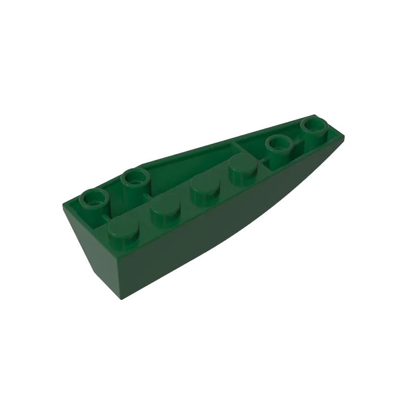 Gobricks 10PCS 41765 Bricks Wedge Curved Inverted 6 x 2 Parts Left Compatible MOC Building Block Adult Kids DIY Education Model