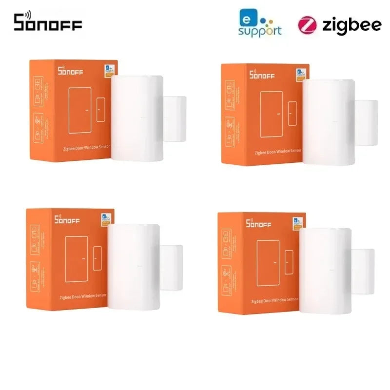 SONOFF SNZB-04P Sonoff Zigbee Door Sensor SNZB 04P Local Smart Scene Linkage Tamper Alert Home Security Work with Alexa Google