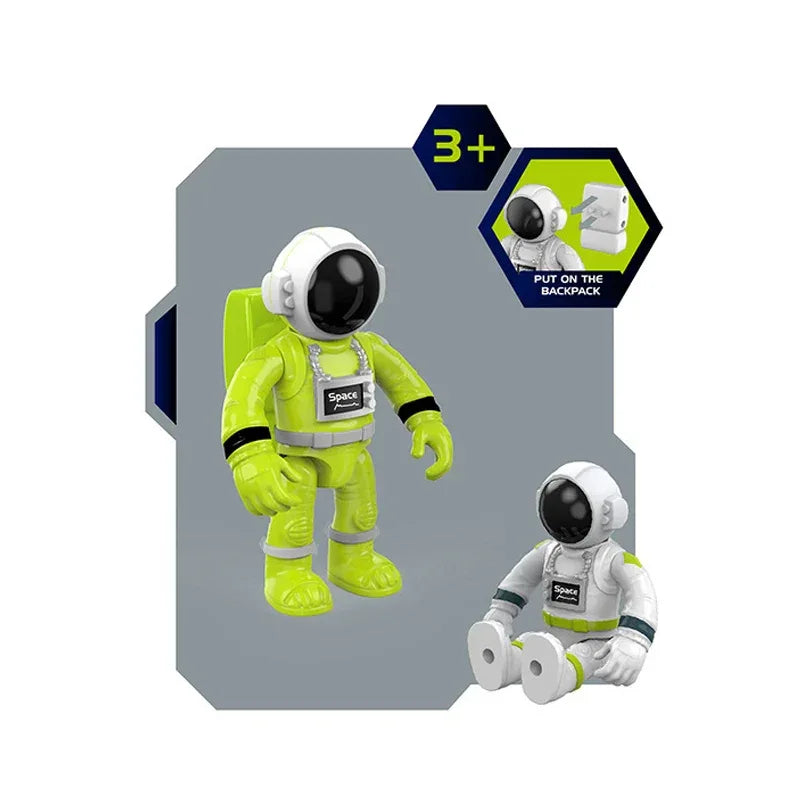 Puzzle Acousto Optic Space Toys Space Model Air Force Shuttle Space Station Rocket Aviation Series Toy Forkids Christmas Gift