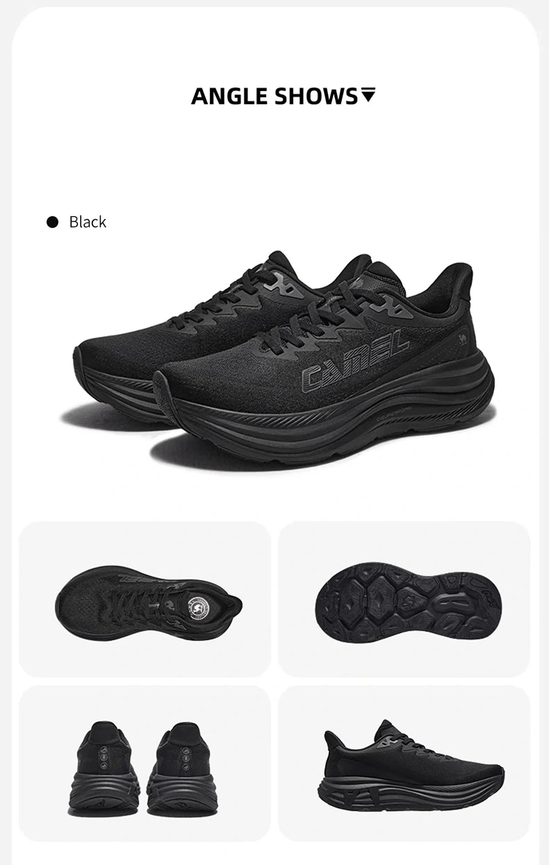 GOLDEN CAMEL Men's Sports Shoes Fashion Sneakers Rebound Cushioning Non-slip Running Jogging Shoes for Men Comfortable