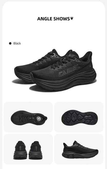 GOLDEN CAMEL Men's Sports Shoes Fashion Sneakers Rebound Cushioning Non-slip Running Jogging Shoes for Men Comfortable