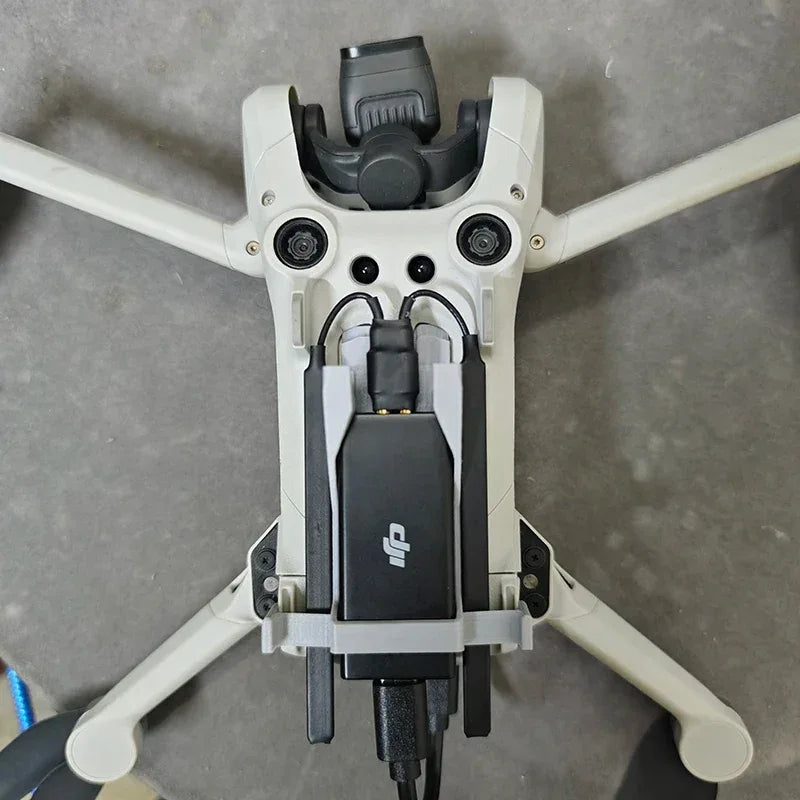 Fixed Bracket for DJI Cellular 4G Module Signal Booster Antenna Data Cable with Landing Gear Effect for DJI Mini 3 3pro Drone