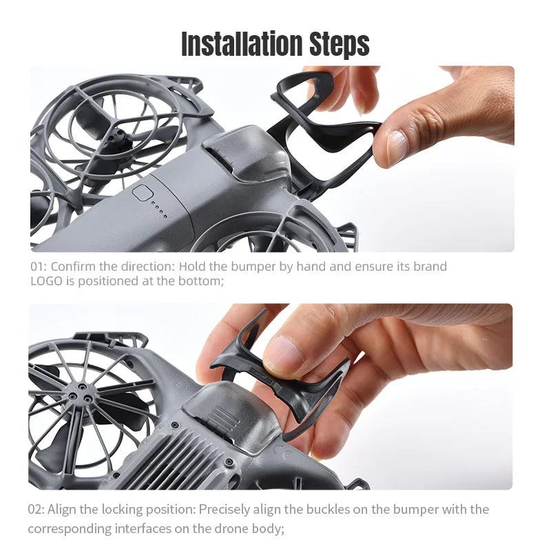 STARTRC Gimbal Bumper Guard for DJI Neo 2 Accessories ABS Anti-Collision Protection Guard Bar for DJI Neo 2 Drone Camera