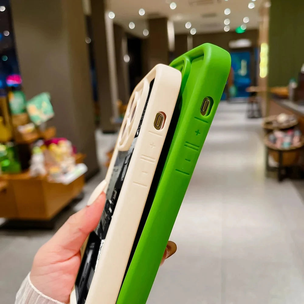 Soft Candy Liquid Silicone Phone Case For iPhone 13 Case iPhone 15 11 14 12 16 Pro Max XR XS X 7 8 Plus SE Shockproof Cover