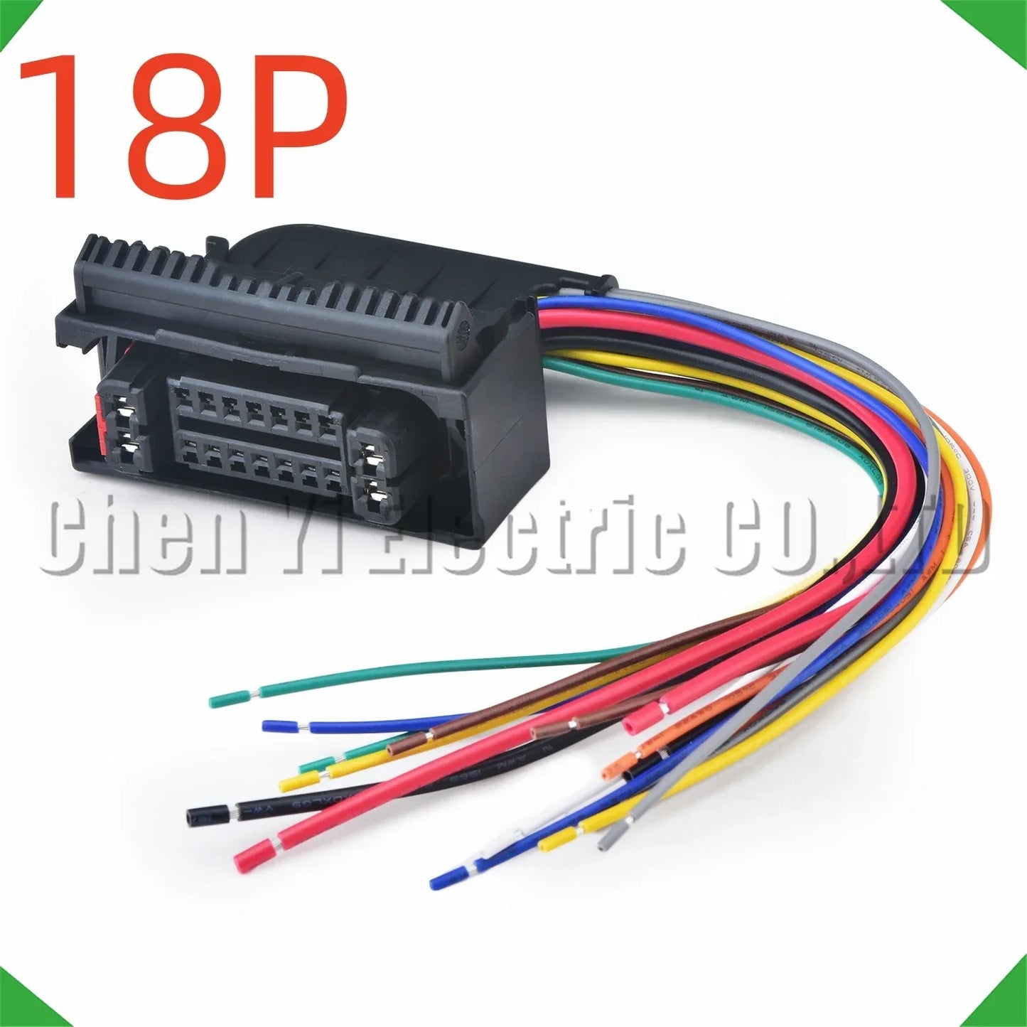 18 Pin Motorcycle Connectors ABS pump Wire harness Plug 1-2112757-1 For Harley bn600