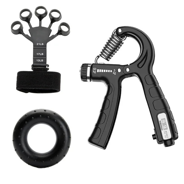 5-60Kg Adjustable Heavy Hand Gripper Fitness Hand Exerciser Grip Wrist Training Finger Gripper Hand Strengthener For Patient