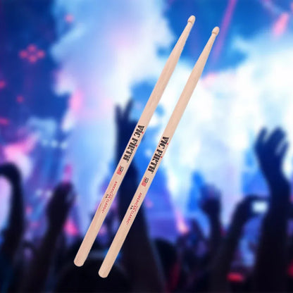 2-10PCS Drumsticks 5A/7A Drum Sticks Consistent Weight and Pitch Mallets American Hickory Drumstick for Acoustic/Electronic Drum