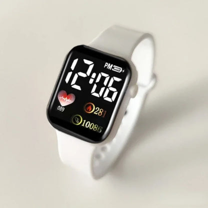 2026 New LED Electronic Watch Waterproof Digital Sports Wristwatch Fashion Casual Student Daily Outdoor Watch Relogio Feminino