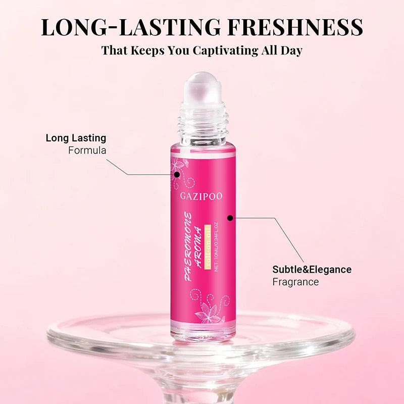 Pheromones Perfume For Women To Attract Men,Long Lasting Roll On Scent,Fruity Floral Eau De Parfum,Jasmine/Violet/Musk Fragrance