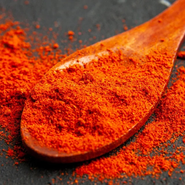 Premium Grade Paprika Powder Finely Ground Natural Deep Red Color Blended Spice Single Herbs Raw Saanvisha Telangana India