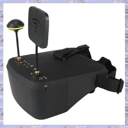 N75R-EV800D 5.8G 40CH 5 Inch 5.8G 40CH 5 Inch 800X 480 HD DVR Diversity FPV Goggles With Battery For RC Drones And Models