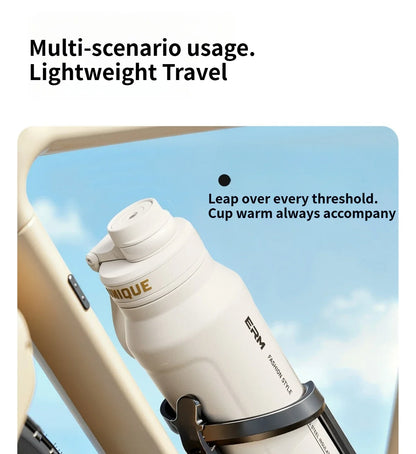 Large Capacity Waterbottle  Insulated Flasks Stainless Steel Tumble Cycling Sports Portable Water Bottle for Men