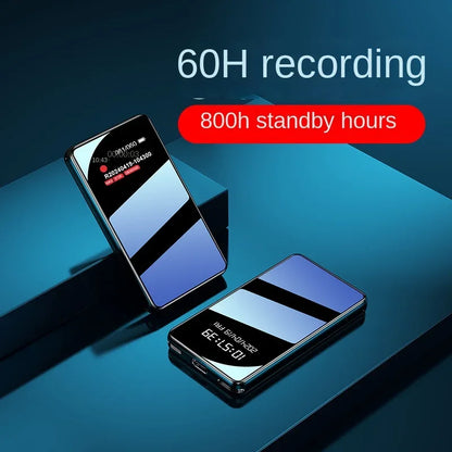 64GB Line-In Acitvated Voice Recorder HD Noise Reduce Support APP Tuning Equipment Phone Call Sound Audio Record 32GB MP3 Player