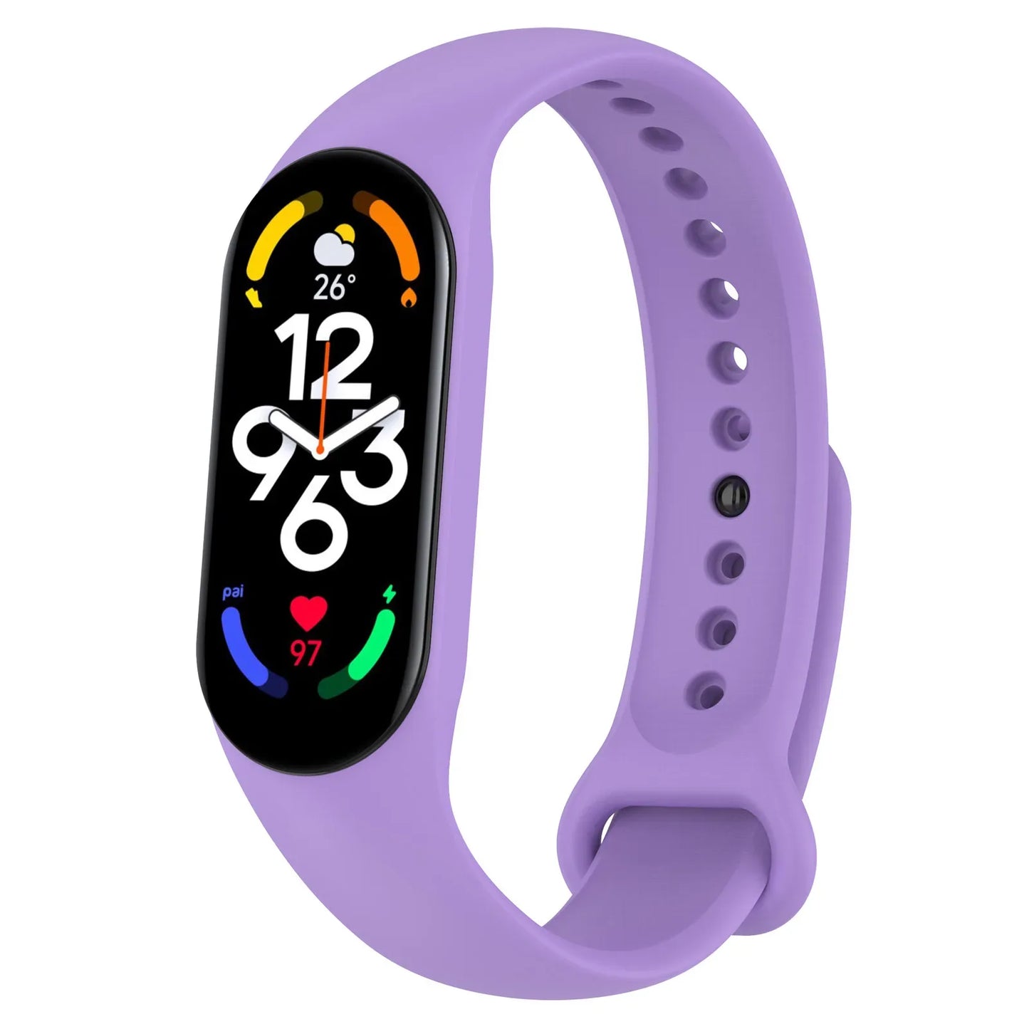 NEW 2022 Watch Strap for Xiaomi Mi Band 7 Wristband Silicone Bracelet Wrist Straps MiBand band7 Smartwatch Accessories