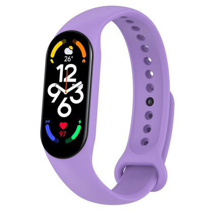 NEW 2022 Watch Strap for Xiaomi Mi Band 7 Wristband Silicone Bracelet Wrist Straps MiBand band7 Smartwatch Accessories