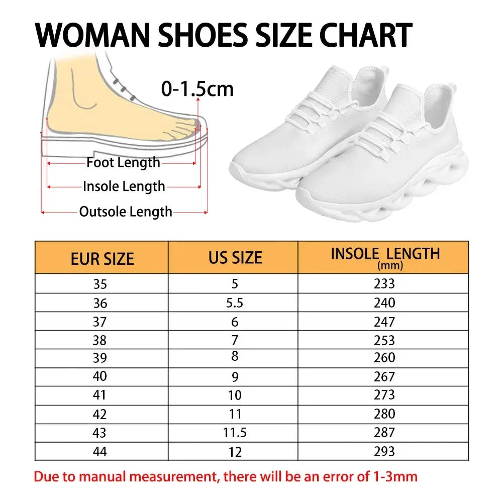 Black and White Teeth Medical Institution Nurse Shoes for Woman Men Four Seasons Round Toe Non-slip Casual Sneakers Custom Shoes