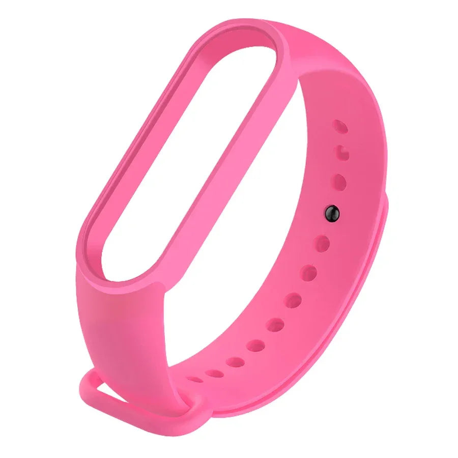Colors Bracelet for Xiaomi Mi Band 7 6 5 Sport Strap Watch Silicone Wrist Strap For Xiaomi Mi band 5 6 Bracelet Miband 4 3 Strap