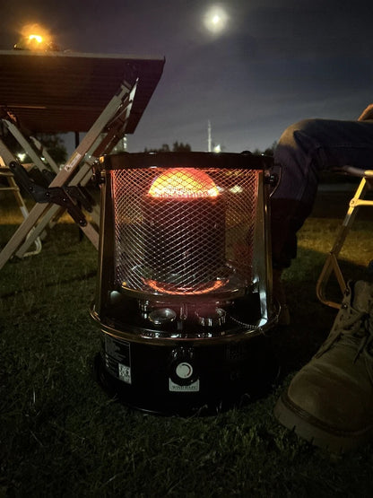High-efficiency Liquid Fuel Heater, Stainless Steel Indoor Warmer, Non-electric Heating Stove, Portable for Outdoor Camping