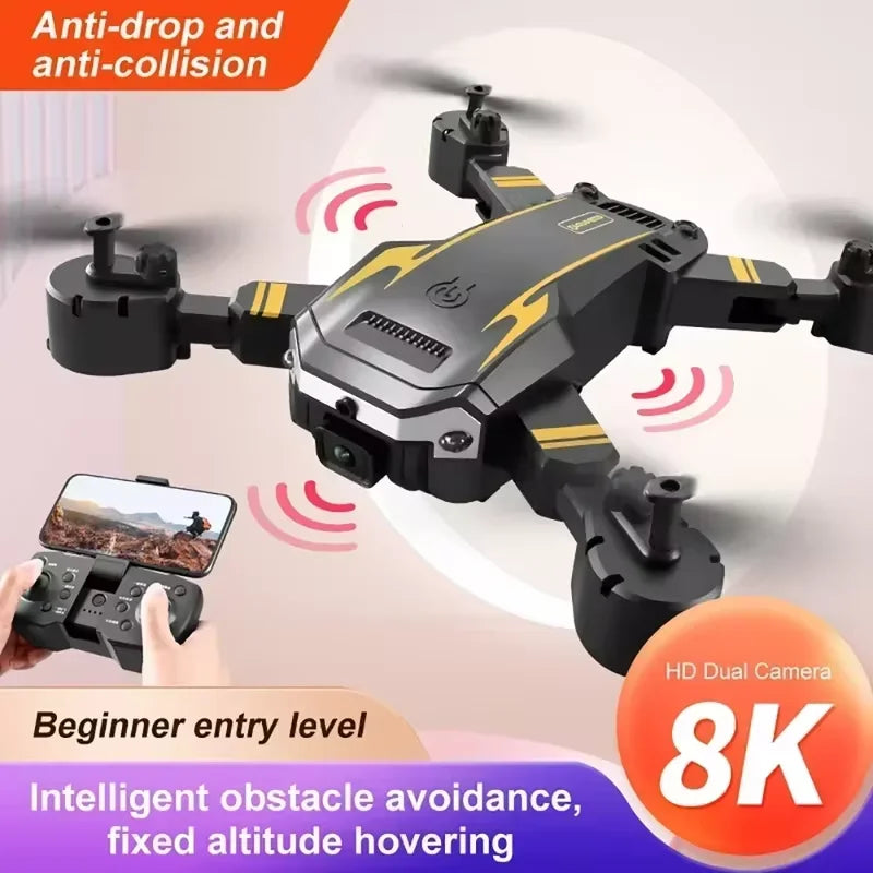 2026 New G6 GPS Drone 8K Professional HD Camera Optical Flow 5G WIFI Omnidirectional Obstacle Avoidance Quadcopter Kids Gift Toy
