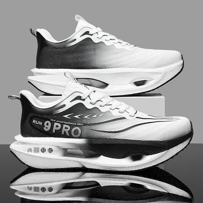 Running Shoes Men Sports Carbon Board Marathon Breathable Light Comfort Women Athletic Sneakers Jogging Tenis Air Cushion 2026