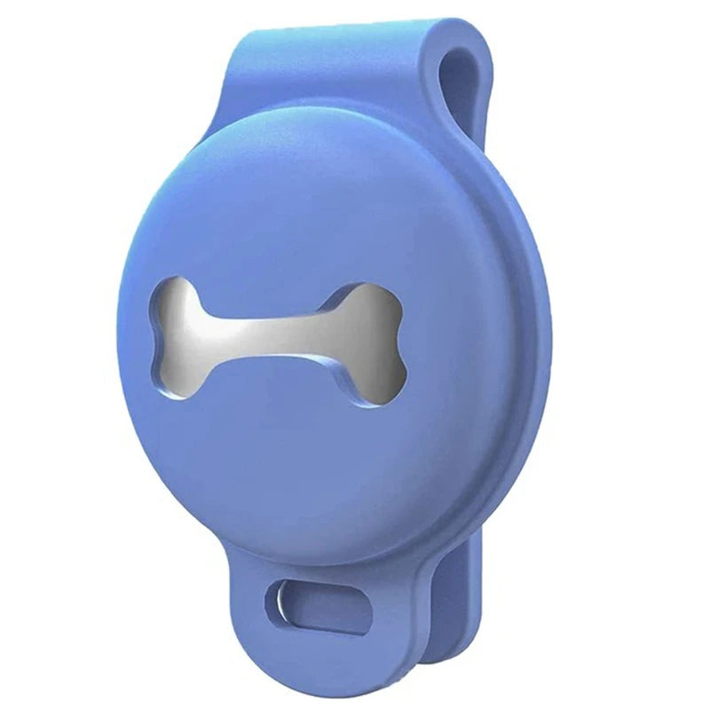 Air-tag Dog Collar Holder Protective Cases for GPS Dog  Silicone Air Tag Cover for MAX Wide 1.4" Pet Collar
