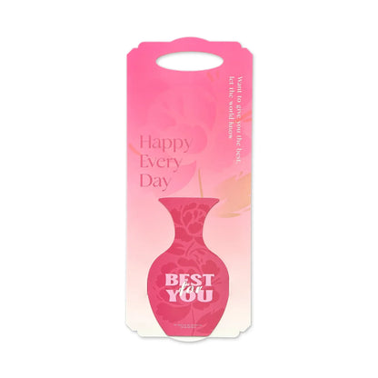 10Pcs Mother's Day Flower Box Creative Vase Shape Single Bouquet Flower Arrangement Handbag Valentine's Day Wedding Gifts Decor