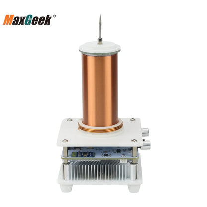 Wishcolor YSKJ-36 Blue/Golden Double Class E Tesla Coil with 10cm Thin Arc Support Music Bluetooth Playback