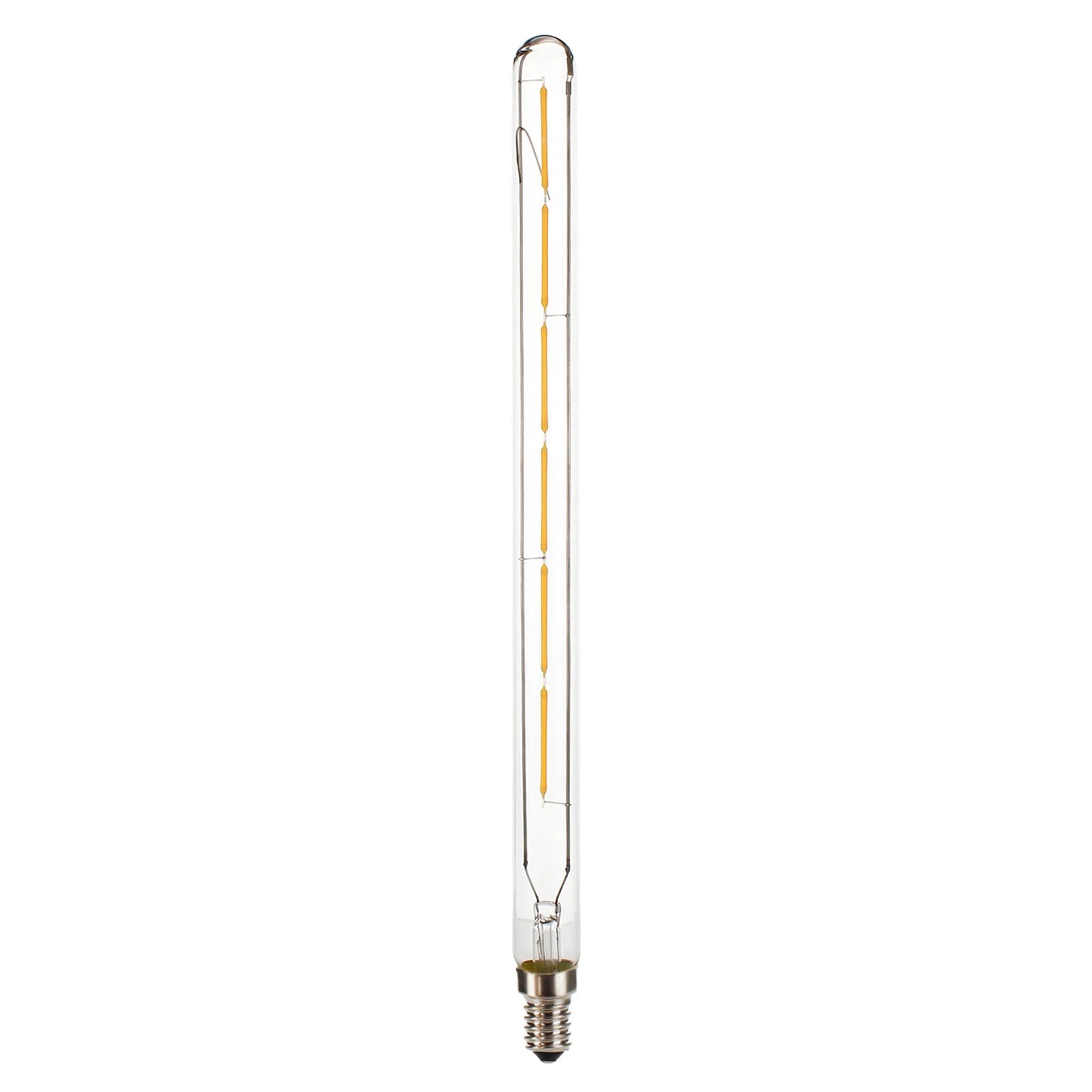 3W 4W 6W T20 E14 LED Tube Light Bulb SES Vintage Retro Filament COB 220V 240V Tubular Antique Lamp 2700K Warm White Glass Shell