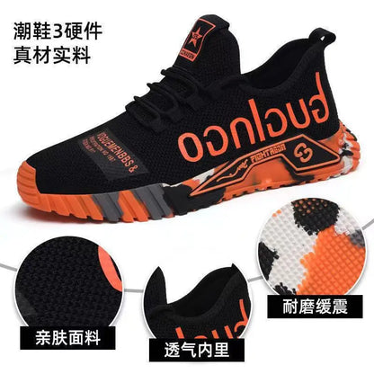 Men Sneakers Mesh Casual Shoes Lac-up Men Shoes Lightweight Vulcanize Shoes Walking Sneakers Man Running Gym Shoes2024
