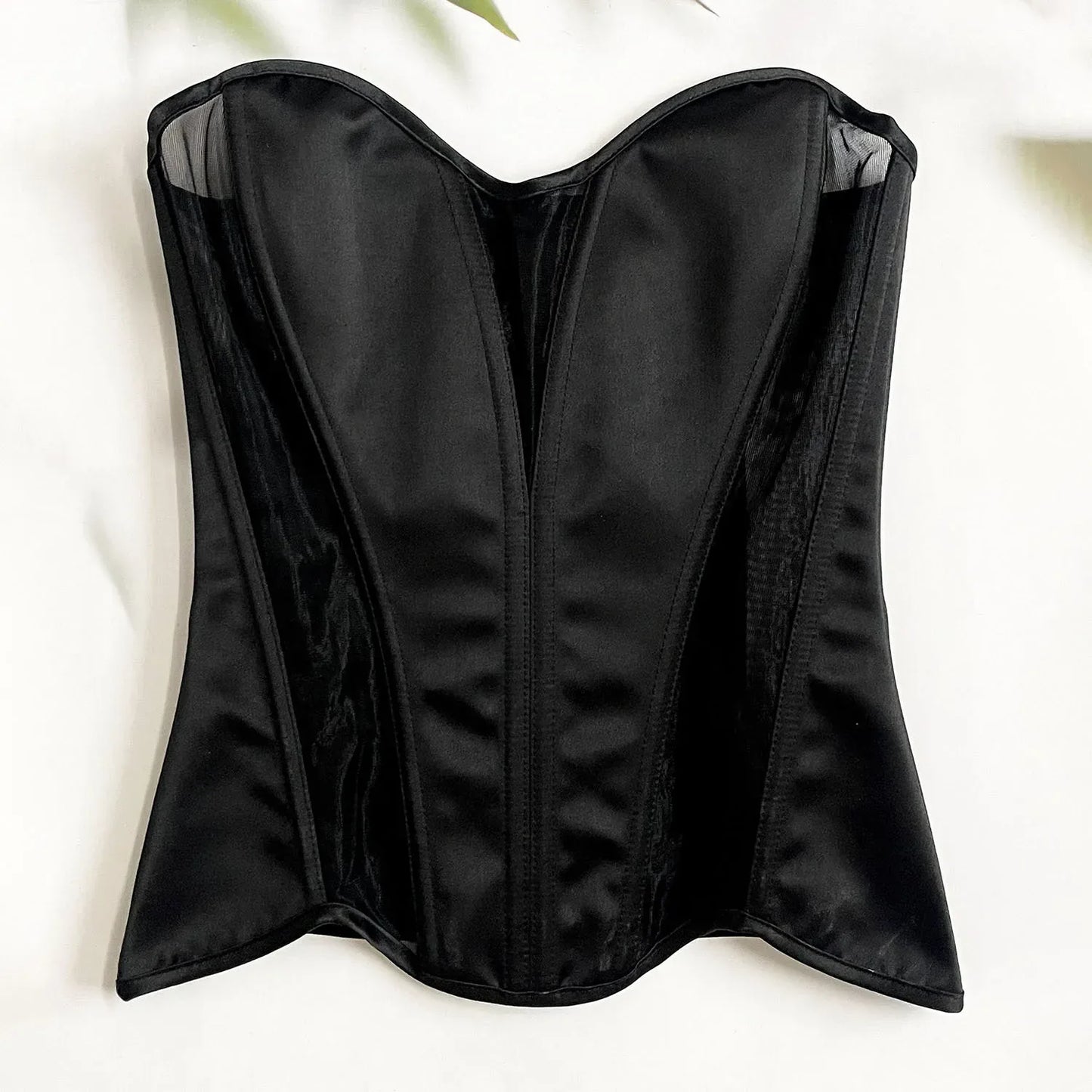 Sexy Thin Body Shaper Underwear Corset Waist Trainer Lingerie Lace Corsets Perspective Mesh Shapewear Women Fashion Clothes Faja