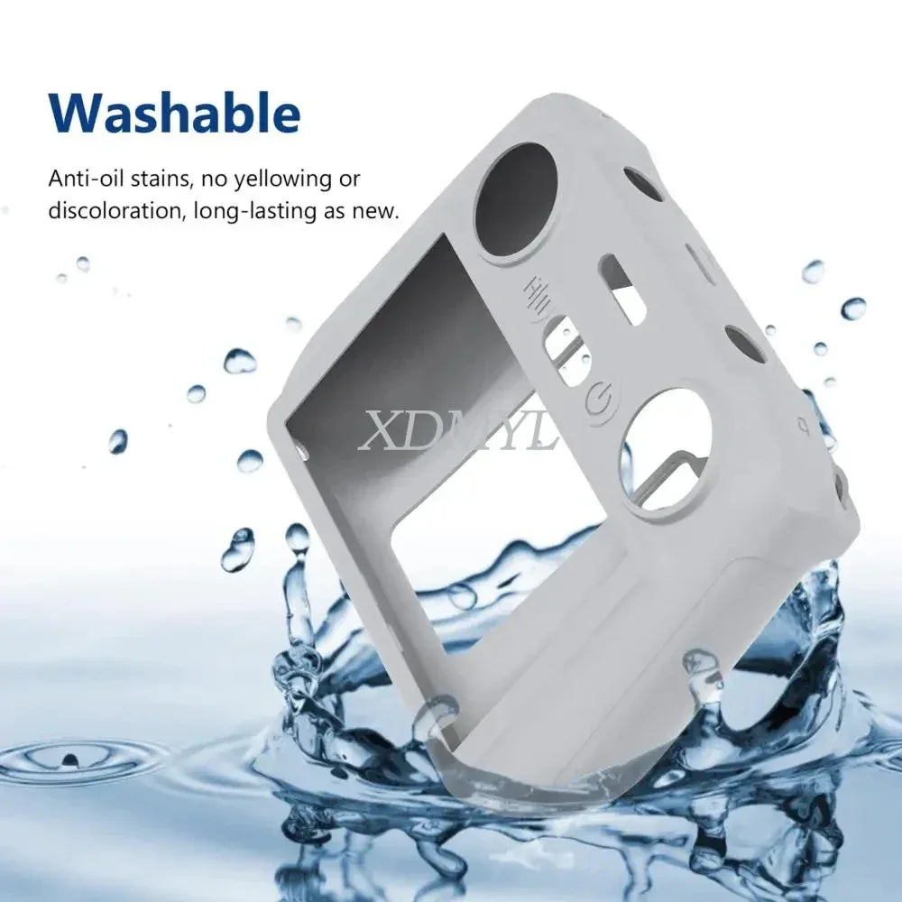 Silicone Case Protective Cover for DJI Mini 3/Mini 4/Mini 5 Pro/Flip/AIR 3S/Mavic 3/4 Pro/Neo/RC/RC 2 Remote Control Accessories