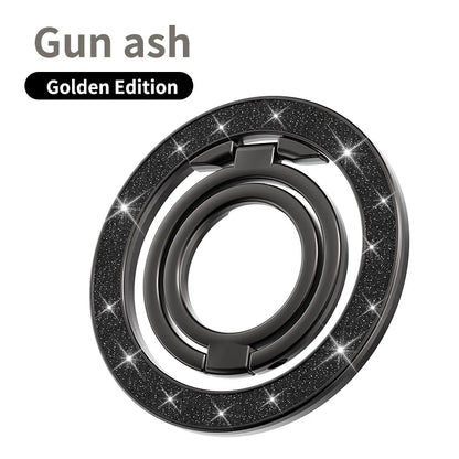 Mobile Phone Strong Magnetic Holder for Magsafe Double-sided Magnet Stand Portable Folding Ring Bracket for Xiaomi iPhone 14 15