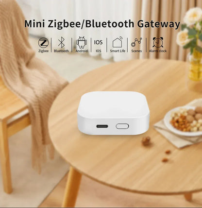 Tuya Zigbee/Bluetooth Gateway Smart Wireless Hub Gateway Connect 128(max)zigbee devices for Smart Life APP Alexa Home SmartLife