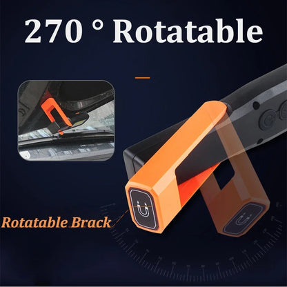 LED work light with magnet lighting maintenance flashlight Car Garage Lamp Mechanic charging COB car maintenance light with hook
