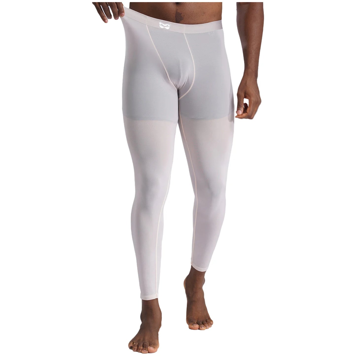 Men's Clothings Gym Pants Bulge Pouch Seamless Stretchy Tights Sweatpants Silky Yoga Pants Fitness Leggings Sports Cycling Pants